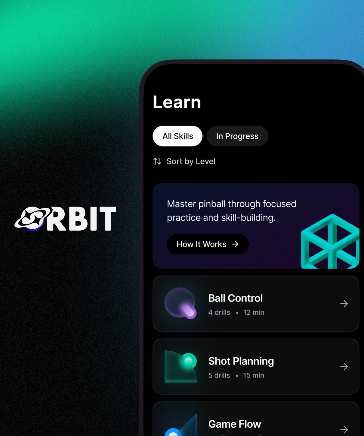 Orbit - A Modern Approach to Learning Pinball