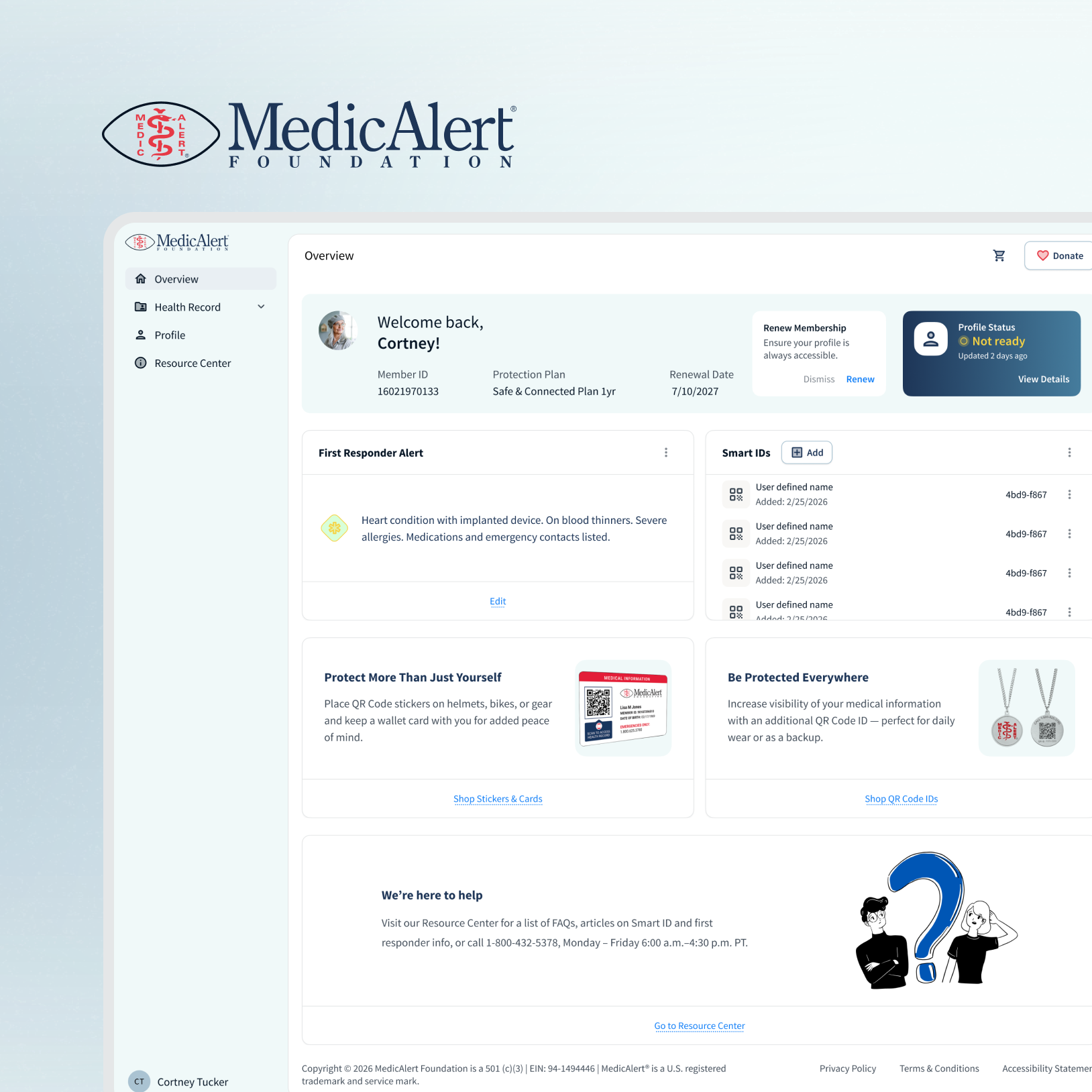 Modernizing the MedicAlert Member Experience